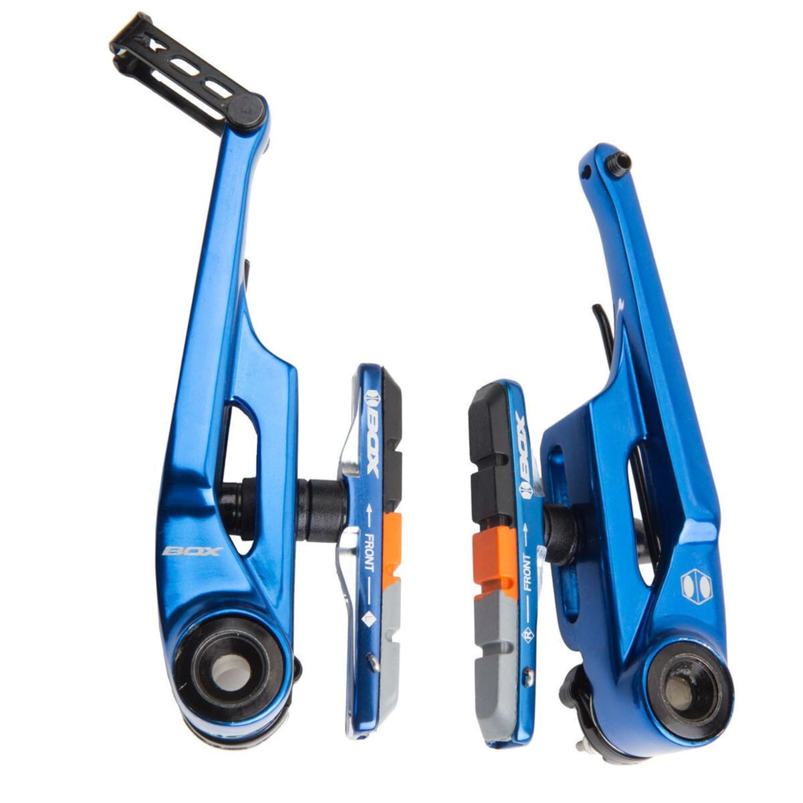 Box One 85 or 108mm Oversized BMX V-Brakes - Sealed Bearing Pivots, Flexible Cable Noodle, Cold Forged Arms & 2mm Allen Key Tension Bolt for BMX Bikes, Mountain Bikes and Cycling Enthusiasts