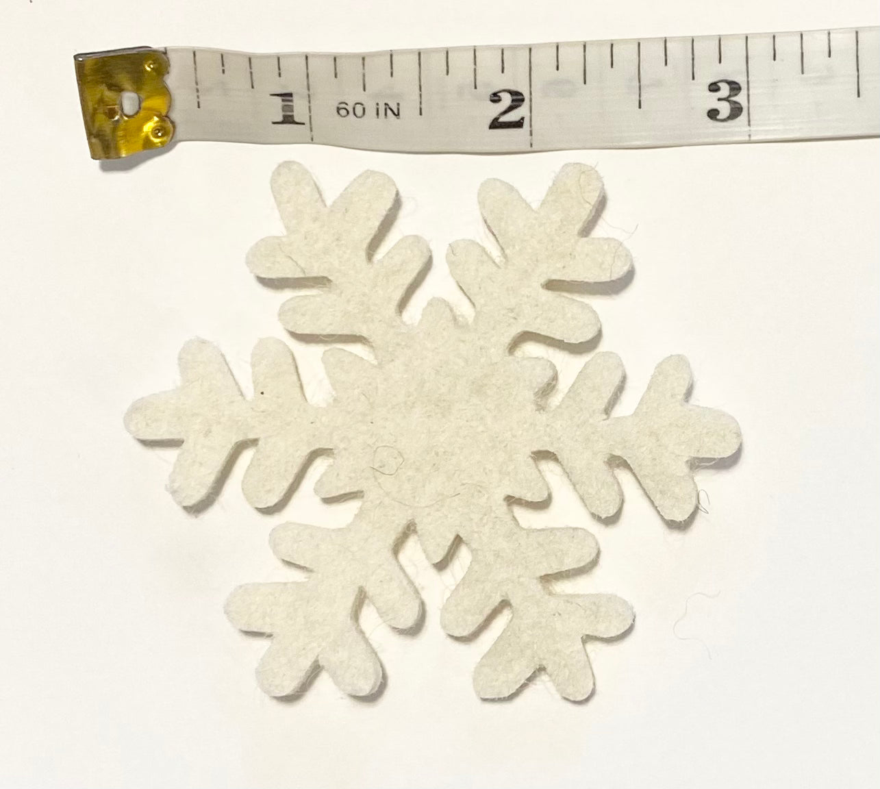 Festive Snowflake Garland Decor - Christmas Holiday Party & Winter Home Decoration for Mantel, Tree, Fireplace