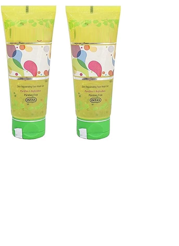 Krr Tonenglo Deep Cleansing Face Wash 100g (Pack of 2) - Gentle Exfoliating Facial Cleanser for Acne & Oily Skin - Perfect for Daily Skincare Routine & Travel