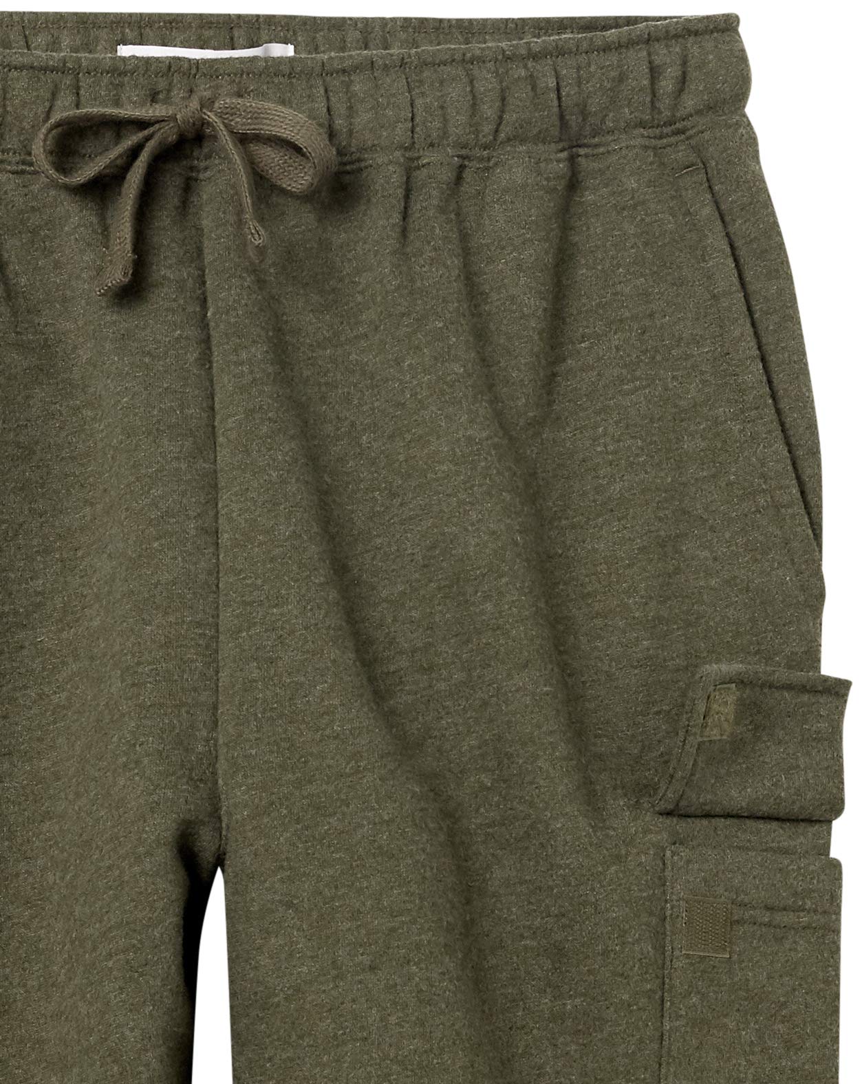 Amazon Essentials Men's Cargo Fleece Sweatpants - Comfortable Winter Joggers with Pockets for Casual Wear, Workout & Lounging at Home