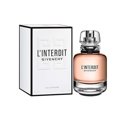Givenchy L'Interdit Eau de Parfum 80ml for Women - Elegant Floral Fragrance for Evening Events & Special Occasions