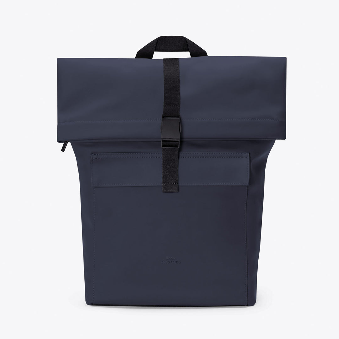 Ucon Acrobatics Jannik Medium Backpack - Dark Blue Water-Resistant Laptop Backpack for Work, Travel & School | Durable Everyday Carry Bag for Commuters & Students
