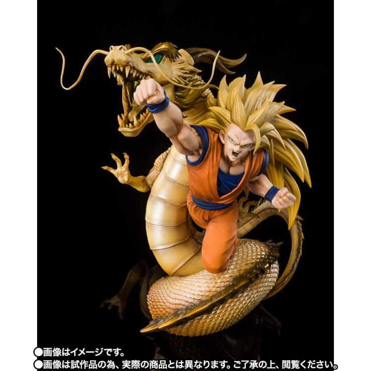 Figuarts Zero Extra Battle Dragon Ball Z Super Saiyan 3 Son Goku Dragon Fist Explosion Action Figure - Perfect for Anime Collectors & Dragon Ball Z Fans Display