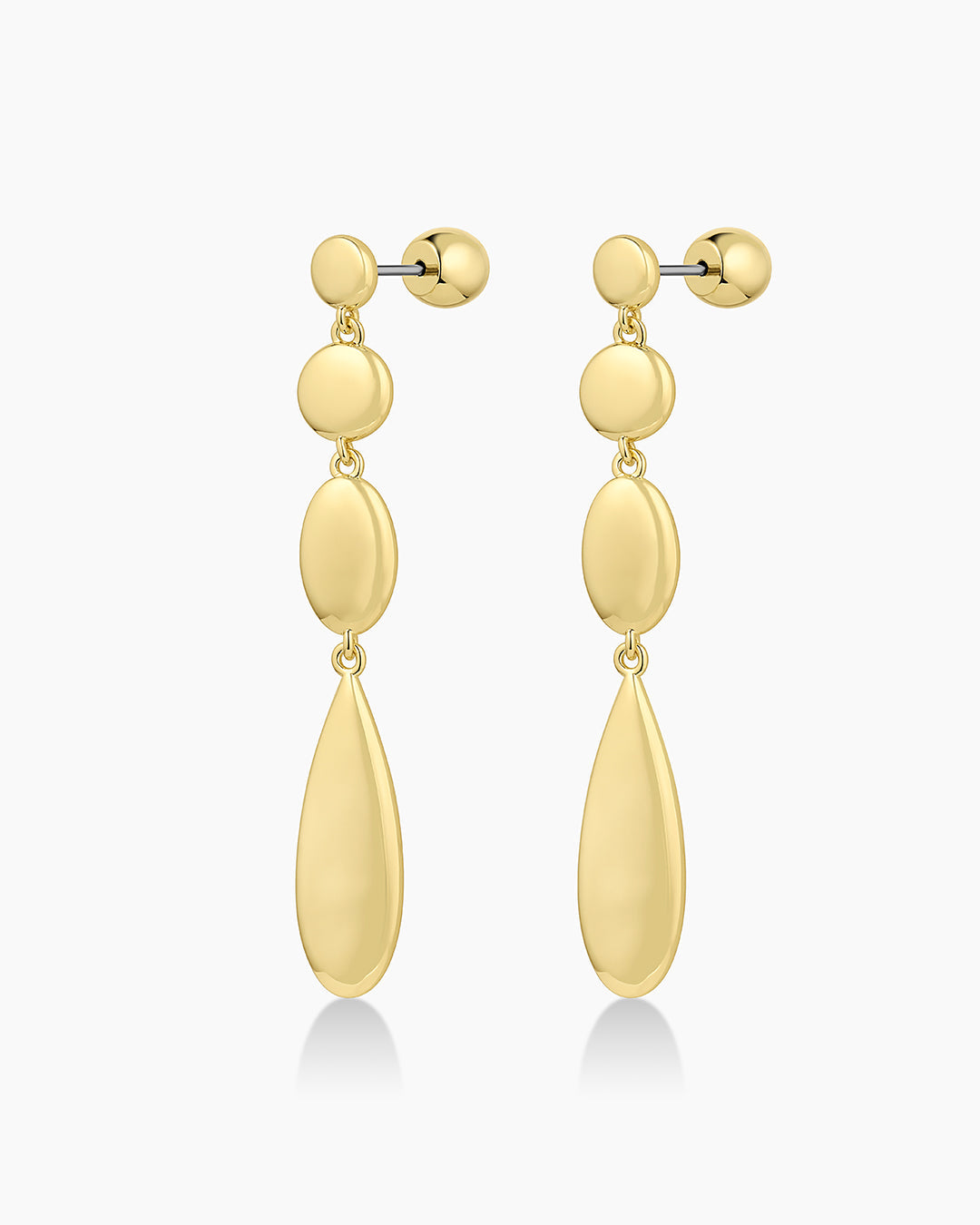 Preston Drop Earrings for Women - Elegant Dangle Earrings with Crystal Accents | Perfect for Weddings, Parties & Evening Events