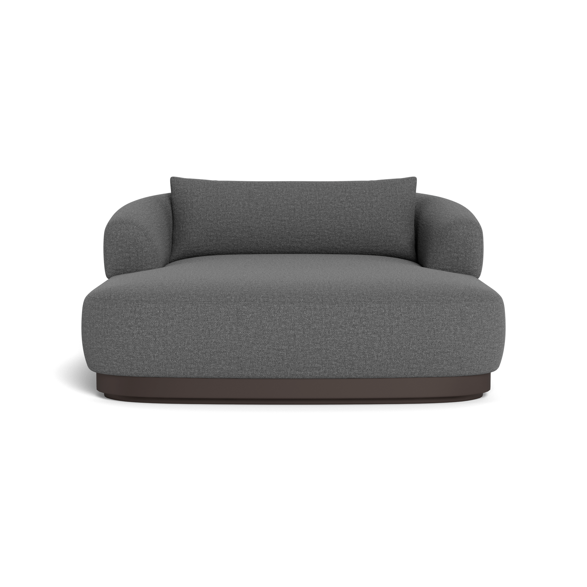 Amalfi Daybed - Modern Outdoor Patio Lounge Chair for Poolside, Garden, and Backyard Relaxation