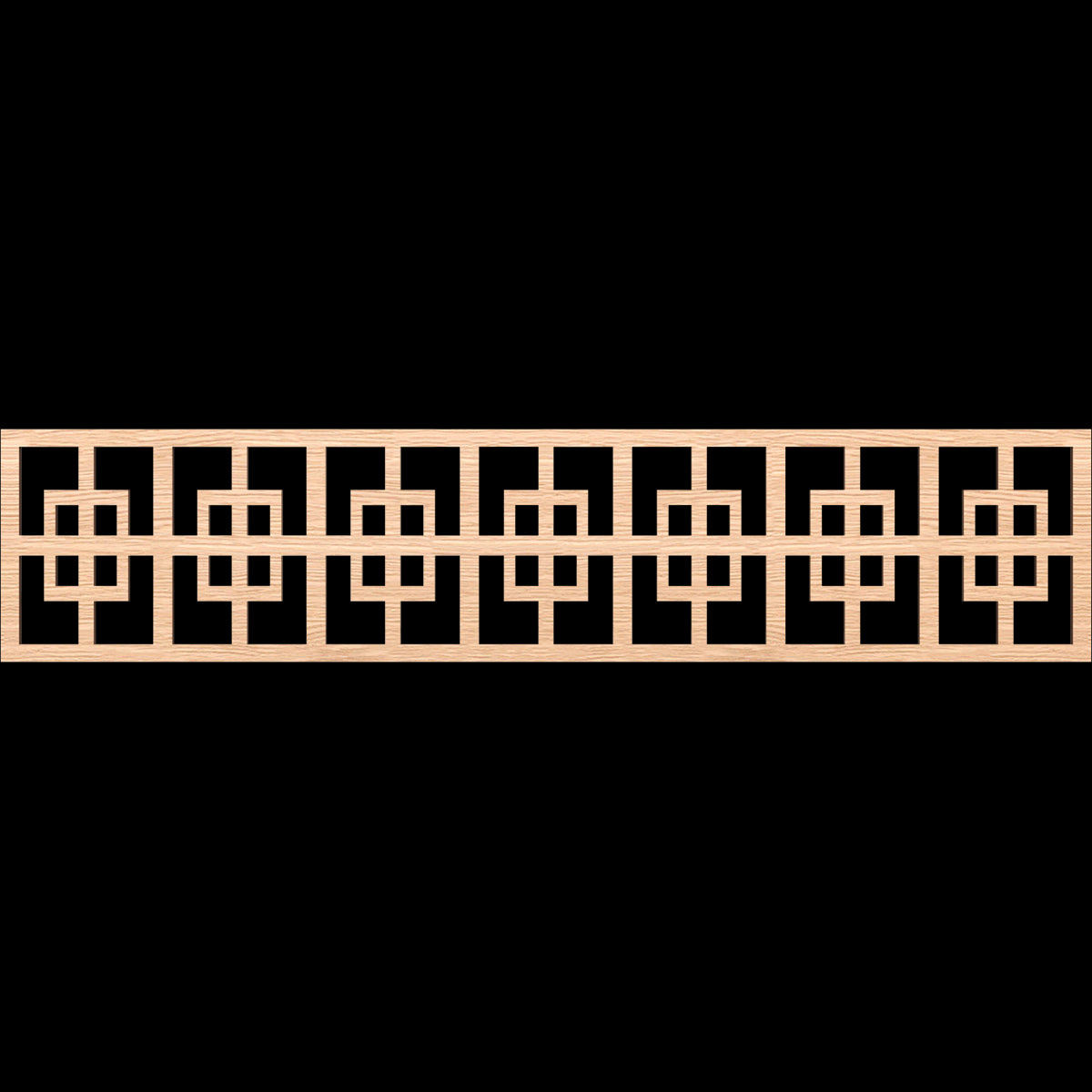 Cambridge Fretwork Moulding - Decorative Wood Trim for Home & Furniture | Perfect for DIY Projects, Wall Paneling, and Cabinet Accents