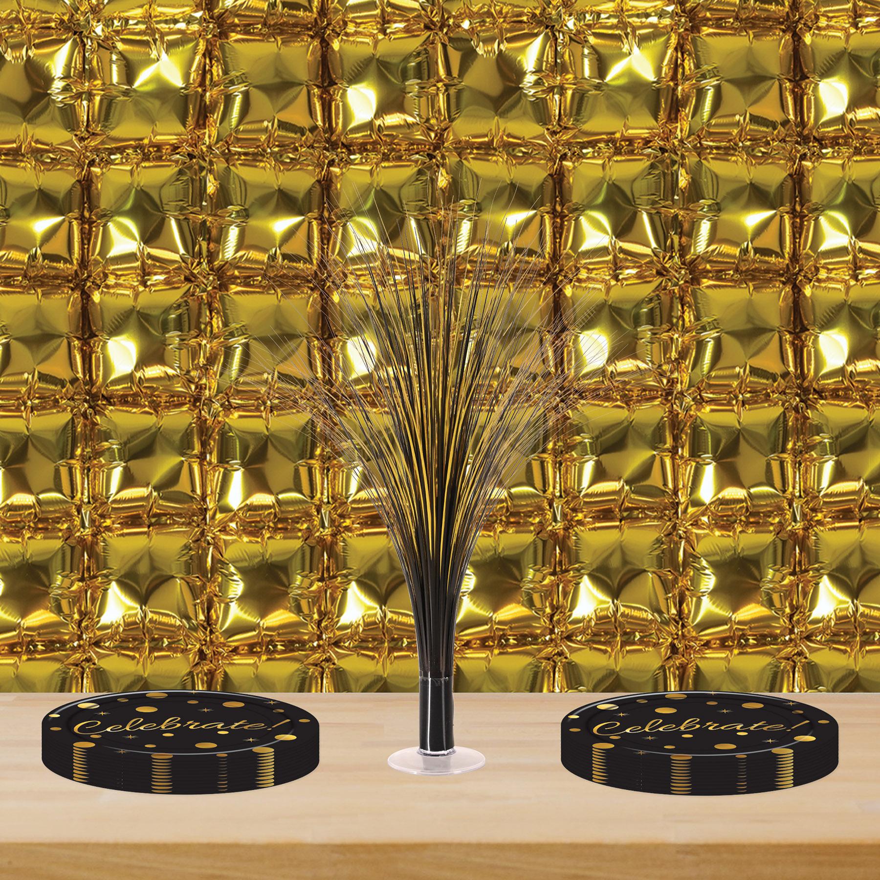 12 Pack Beistle Gold Foil Party Balloons - Premium Metallic Balloon Backdrop for Birthday, Wedding, Baby Shower & Anniversary Decorations - Perfect for Photo Booths & Event Wall Decor