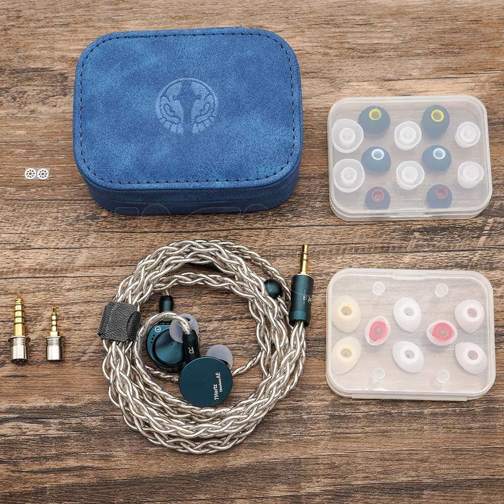 7HZ Timeless AE 14.2mm Planar Magnetic IEMs - High Resolution In-Ear Monitors for Audiophiles, Musicians & Studio Use