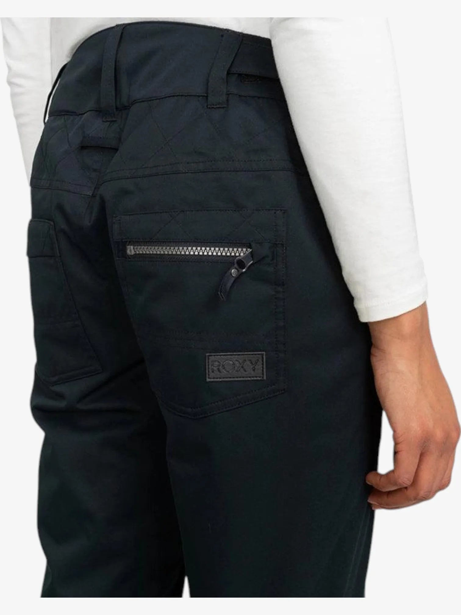 ROXY Women's Nadia Snow Pants - Black - Waterproof & Insulated Ski Pants for Winter Sports & Outdoor Activities