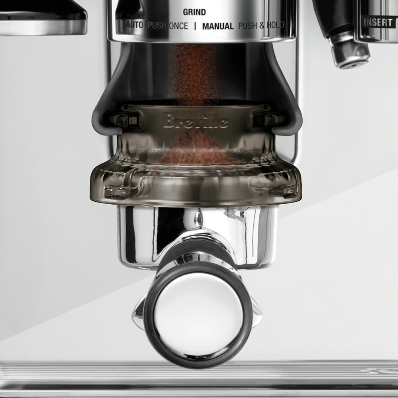 Breville Dosing Funnel for Espresso Machines - Perfect Coffee Grounds Dosing for Barista-Style Espresso at Home