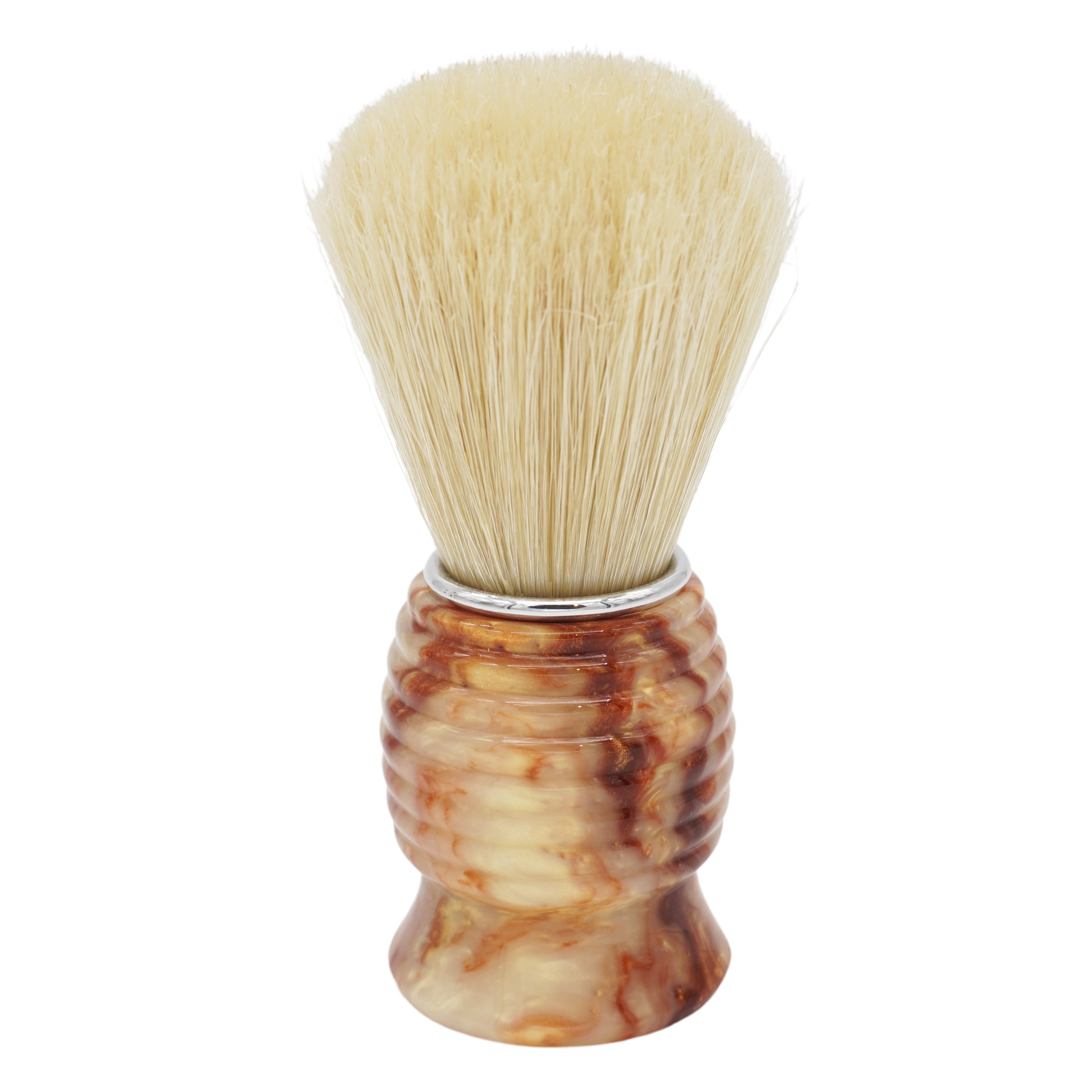 Premium 24mm Semogue SOC Boar Shaving Brush with Crushed Mud Resin Handle #84 by AP Shave Co. - Handcrafted by Shavemac - Perfect for Wet Shaving & Grooming Rituals