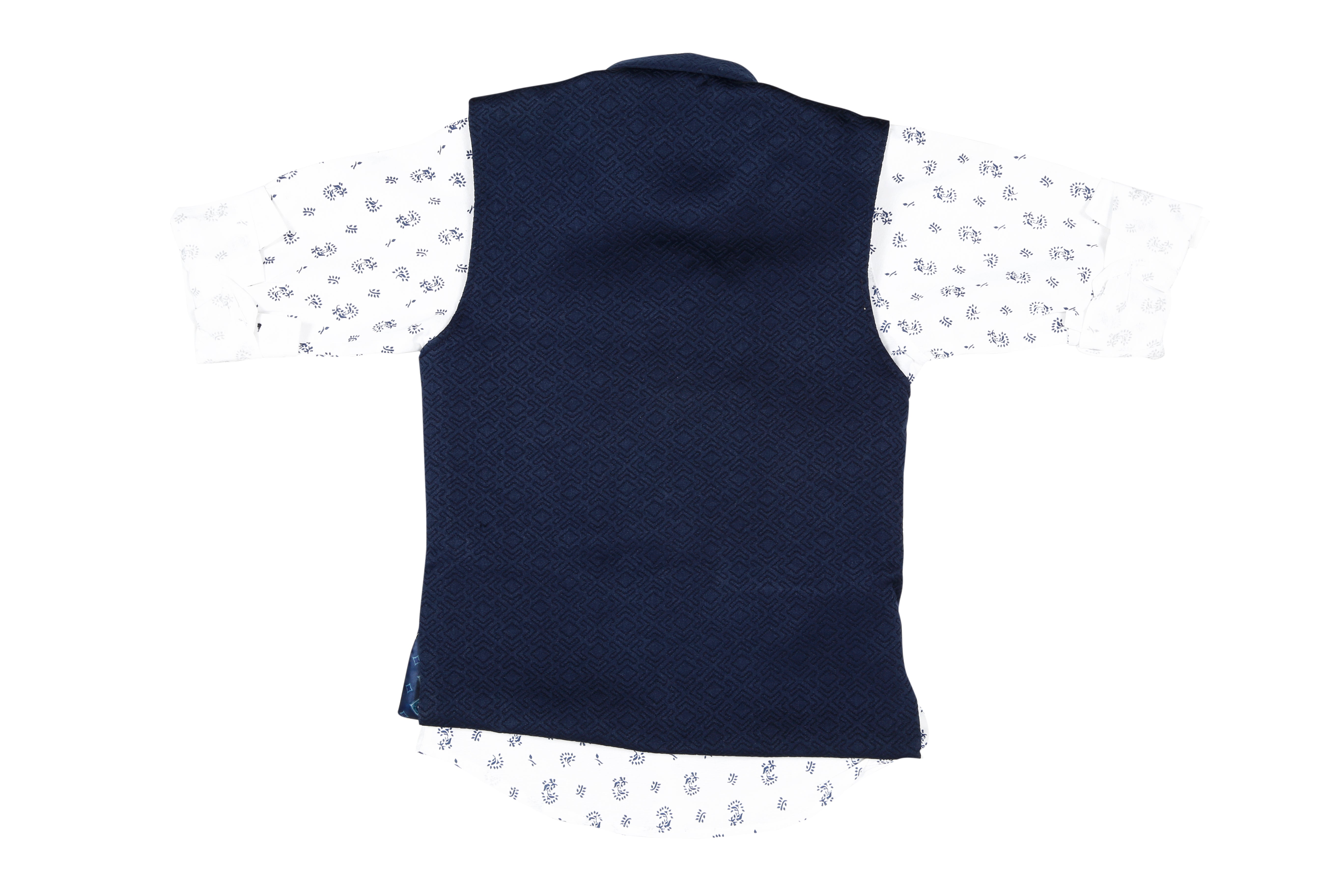 Stylish Men's Nehru Jacket & Printed Kurta Shirt - Indian Ethnic Wear for Weddings, Festivals & Cultural Events
