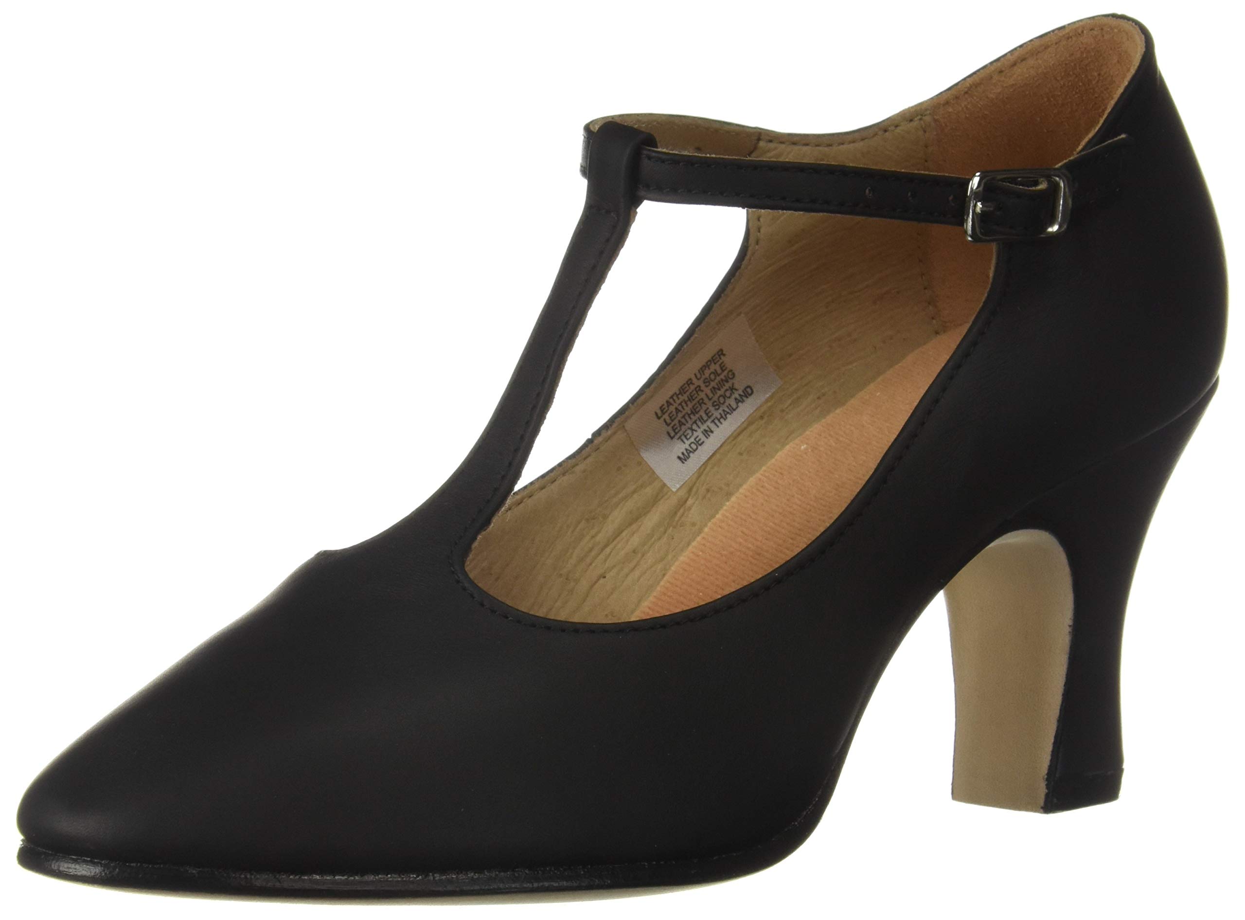 Bloch Women's Chord T-Bar Strap 3 Inch Dance Shoes - Ballet, Jazz & Contemporary Dance Performance Footwear for Professional Dancers