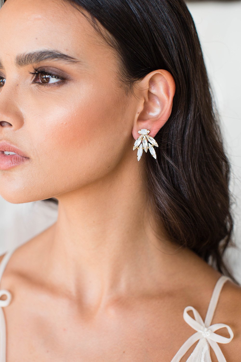 Natural Emery Opal & Crystal Jewelry - Handmade Gemstone Necklaces, Rings & Earrings for Women | Perfect for Boho, Wedding & Everyday Wear