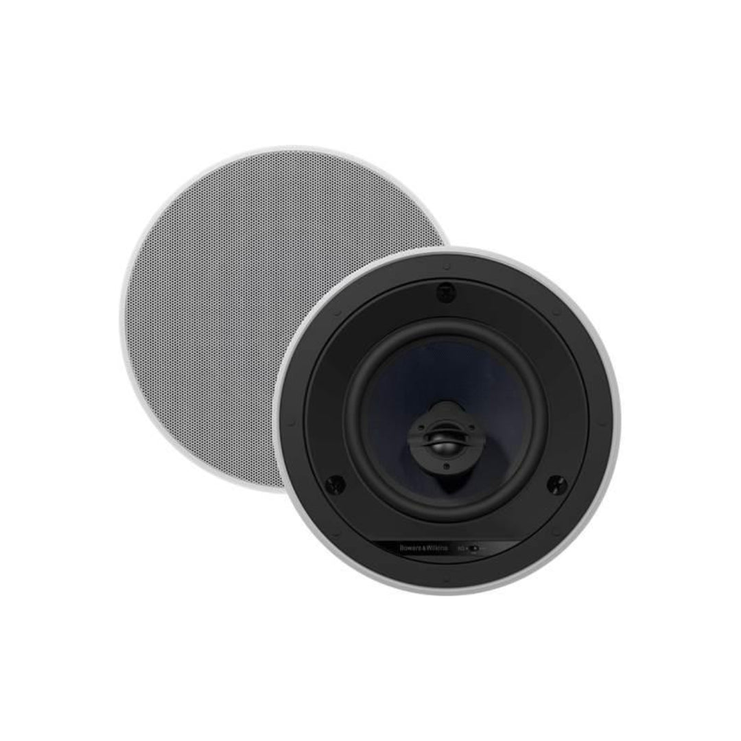 Bowers & Wilkins CCM663 In-Ceiling Speakers (Pair) - Premium Home Audio for Surround Sound & Multi-Room Music Systems
