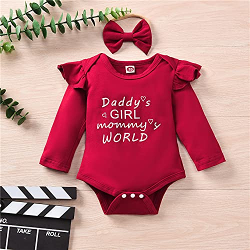Adorable Newborn Baby Girl Clothes - Winter & Fall Outfits with Romper Pants | Soft & Cozy Infant Fashion for Photo Shoots, Family Gatherings & Daily Wear