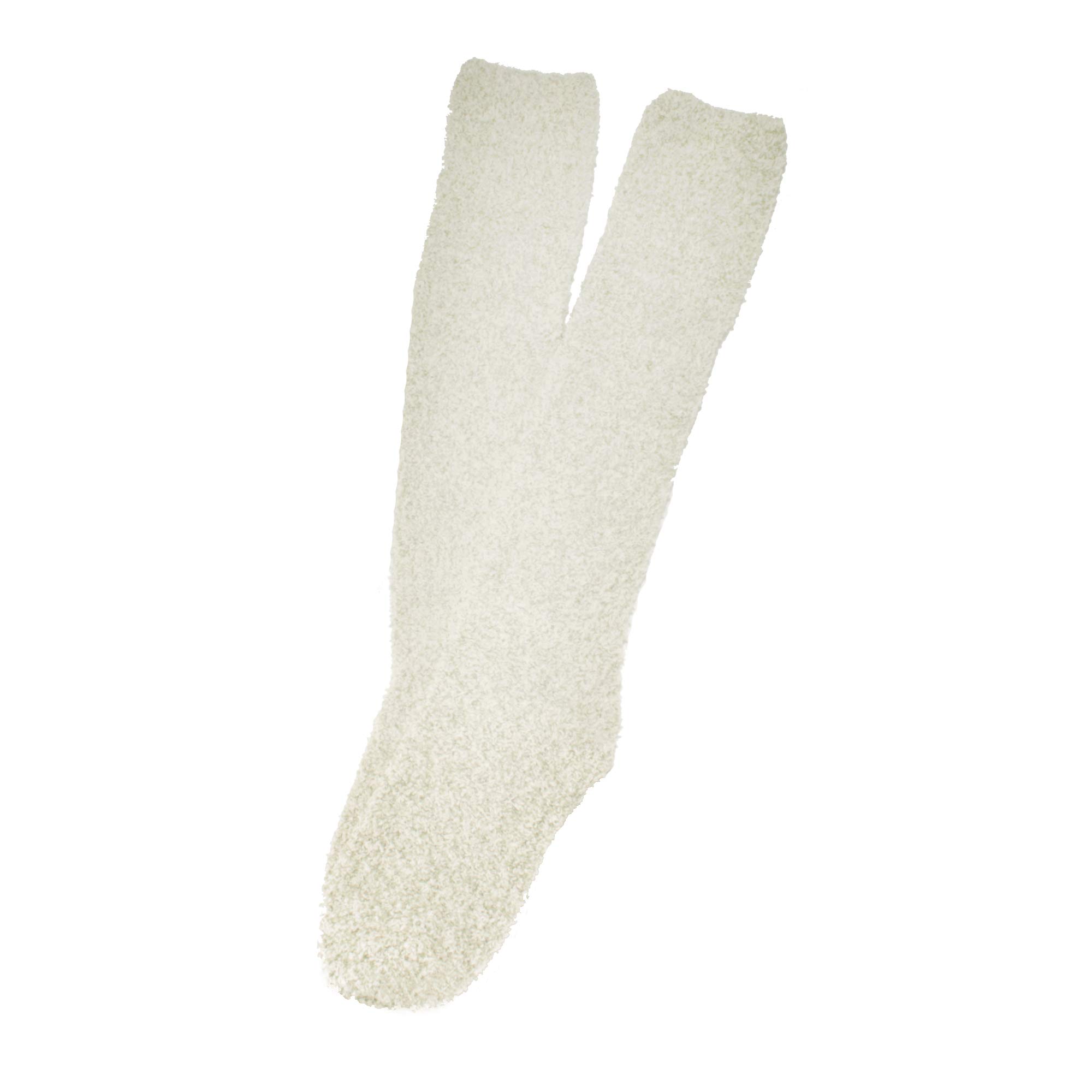 Women's Fuzzy Feather Soft Cozy Knee High Socks - Warm Winter Boot Socks for Women, Ultra Soft Knit Socks for Cold Weather, Perfect for Boots, Lounging & Outdoor Activities