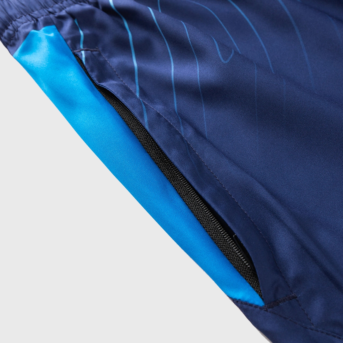 2025 Classic Blue Super Rugby Performance Gym Shorts for Men - Breathable & Quick-Dry Athletic Shorts for Training, Running, and Workouts
