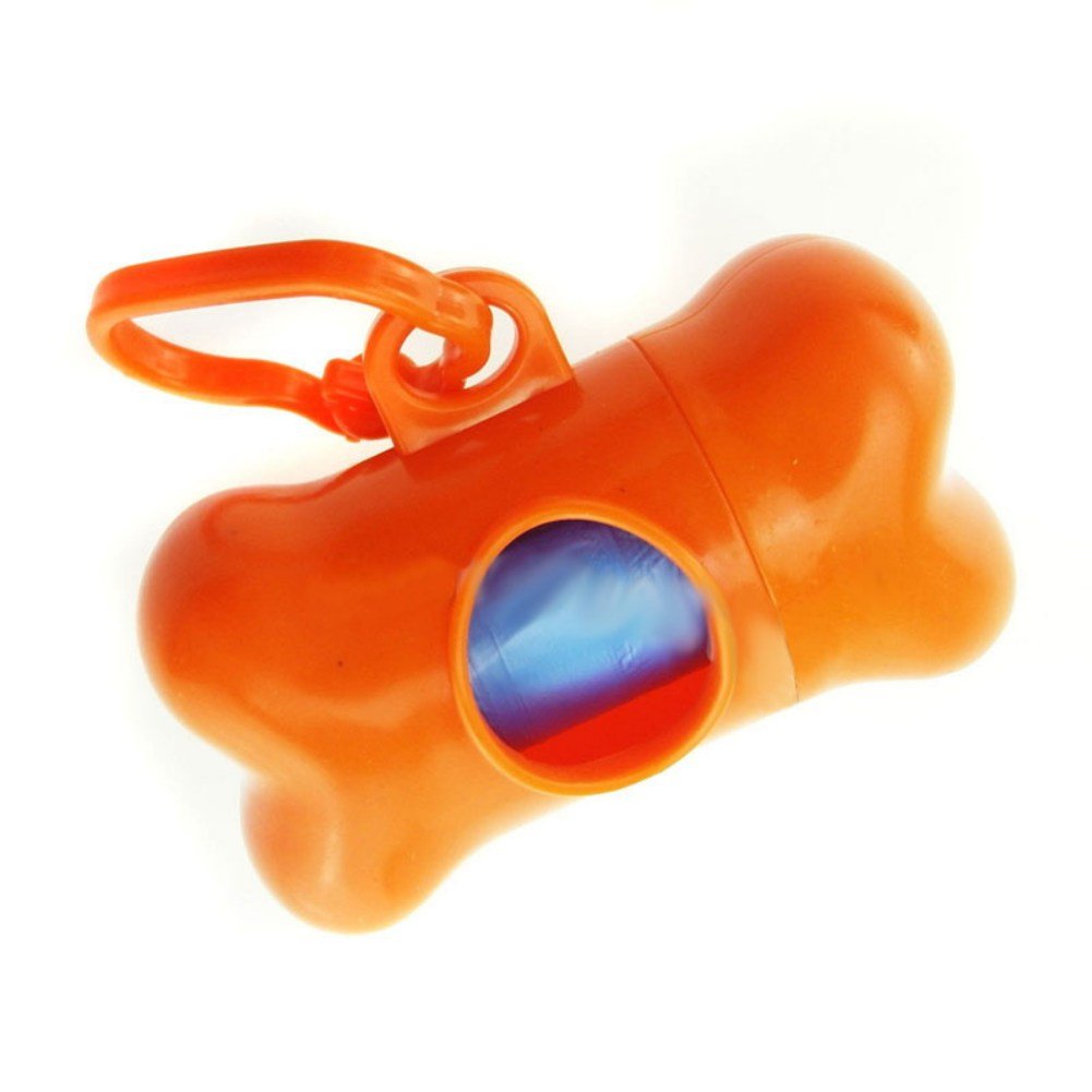 Yotaini 3 Pack Durable Plastic Dog Waste Bags with Dispenser & Leash Clip - Portable Poop Bag Holder for Small & Medium Dogs - Perfect for Walks, Hiking, and Outdoor Adventures