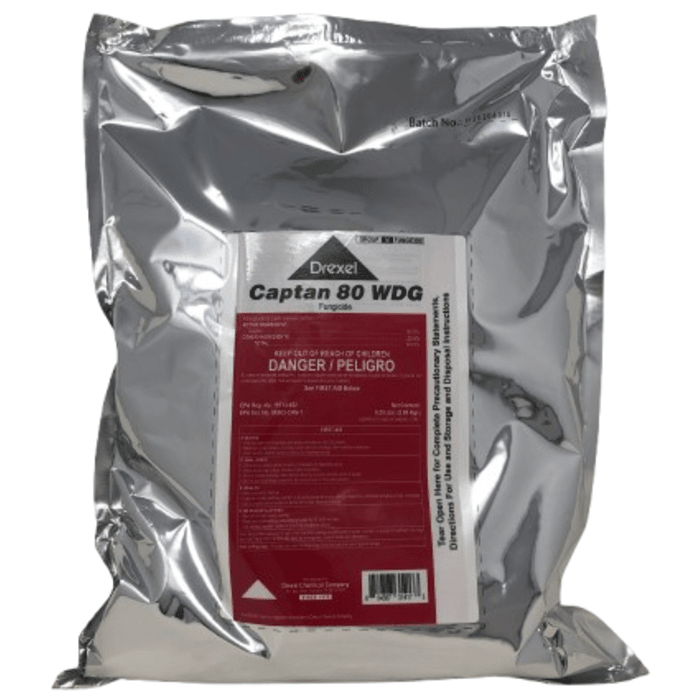 Captan 80WDG Fungicide - Effective Plant Disease Control for Fruits, Vegetables & Ornamentals | Perfect for Garden, Farm & Greenhouse Use