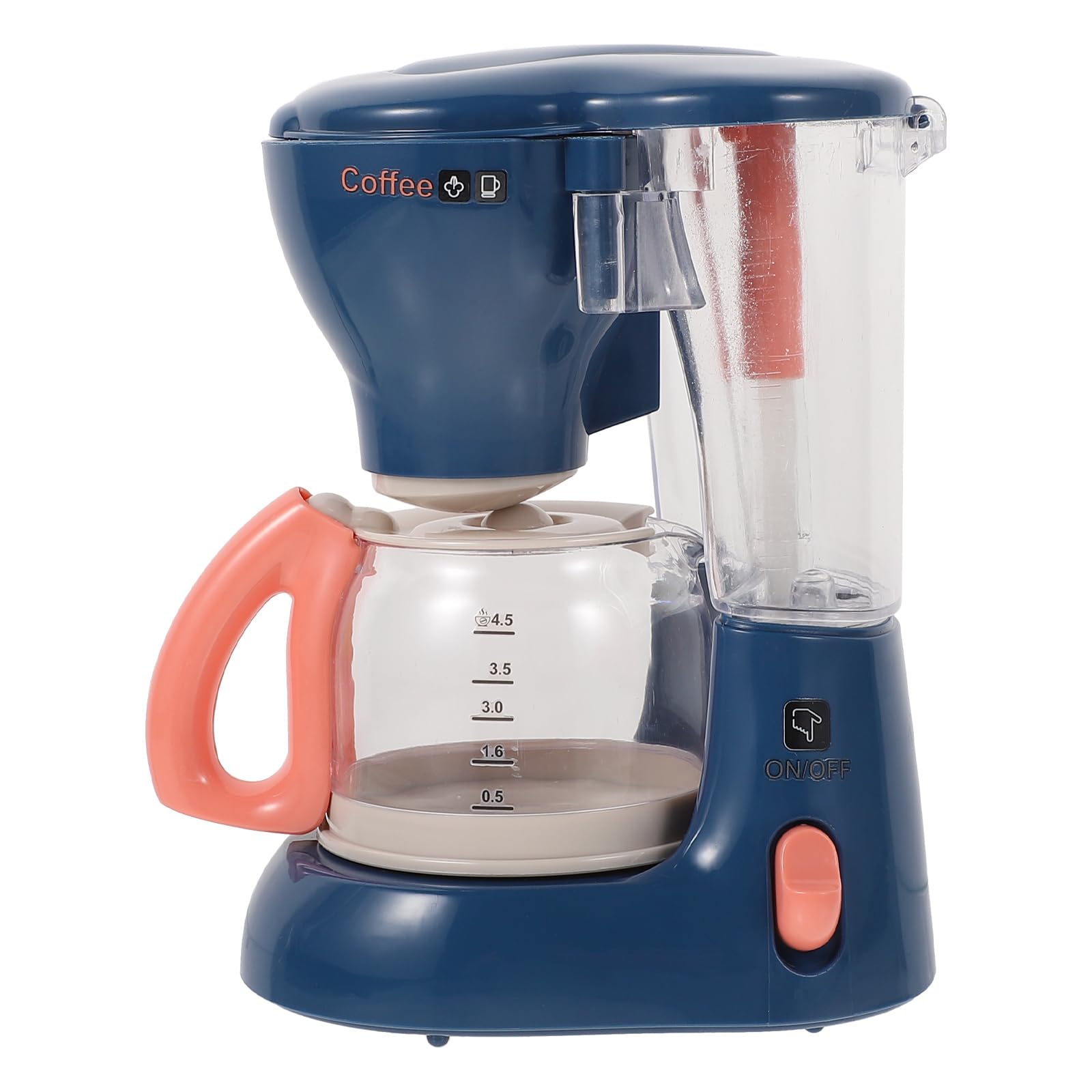 Pretend Play Coffee Maker Toy for Kids - Realistic Mini Kitchen Appliances Set - Fun Mixing & Brewing Role Play - Perfect for Imaginative Play & Early Learning - Great Gift for Toddlers & Preschoolers (Home, School, Playroom)