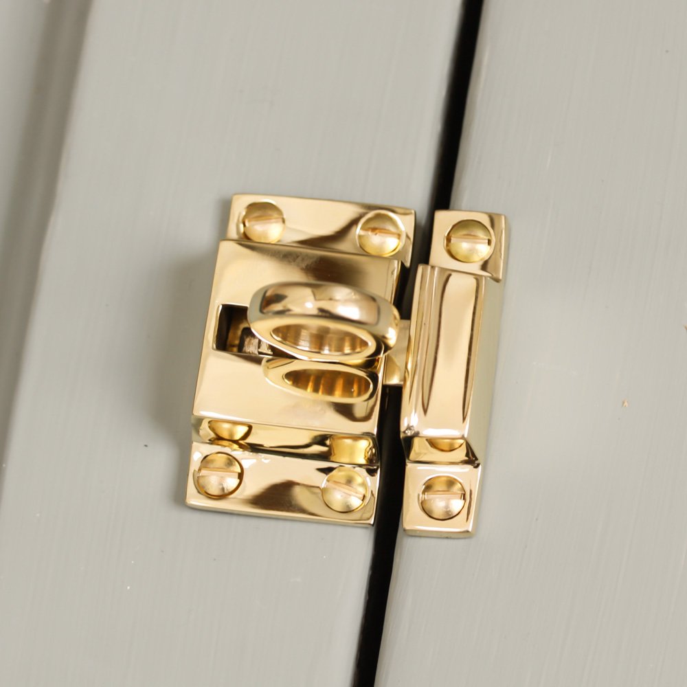 Polished Brass Ring Catch - Elegant Jewelry Clasp for Necklaces & Bracelets - Perfect for DIY Jewelry Making and Repair
