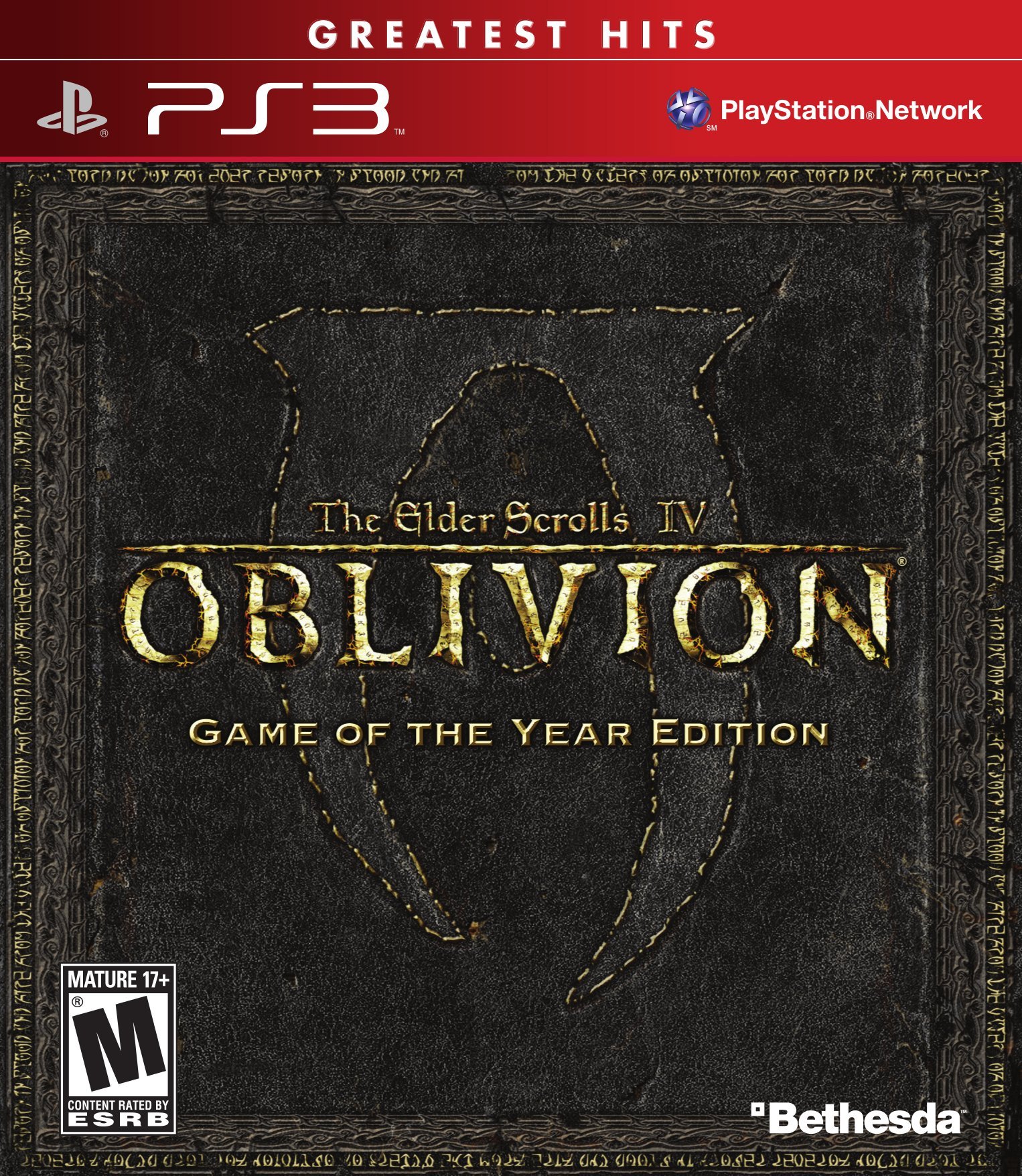 The Elder Scrolls IV: Oblivion - Game of the Year Edition for PS3 | Award-Winning RPG Adventure | Explore Fantasy Worlds & Epic Quests | Perfect for Solo Gamers & Fantasy Fans