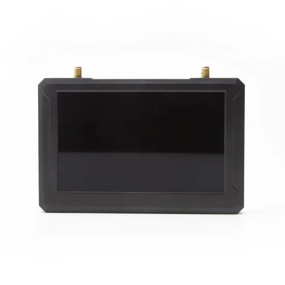 SKYZONE M5 5.8GHz FPV Monitor with DVR for Drone Racing - HD Real-Time Video Receiver & Recorder for FPV Goggles and Quadcopters