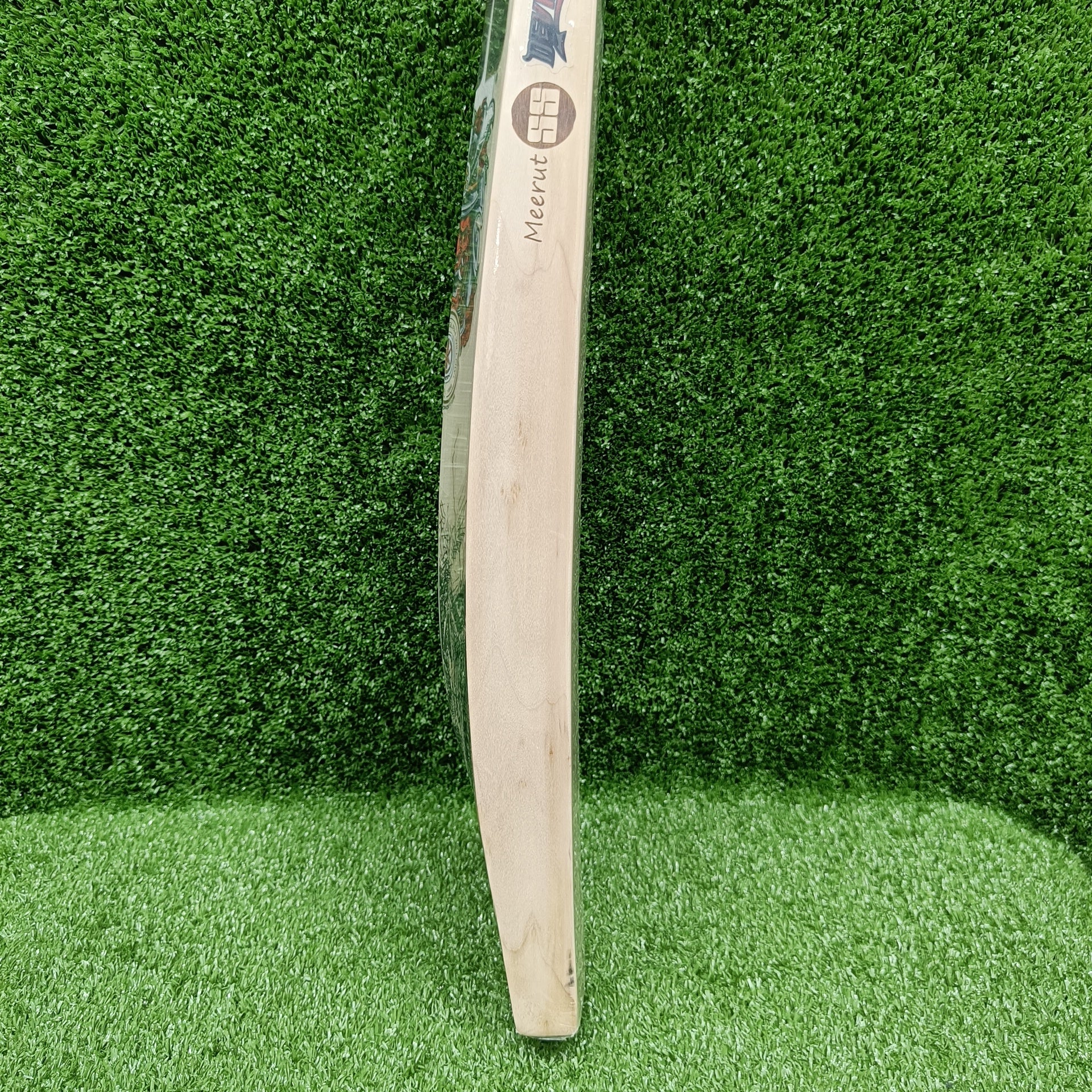 Premium SS Devils Red English Willow Cricket Bat - Handcrafted for Power & Performance - Perfect for Matches, Practice & Professional Play