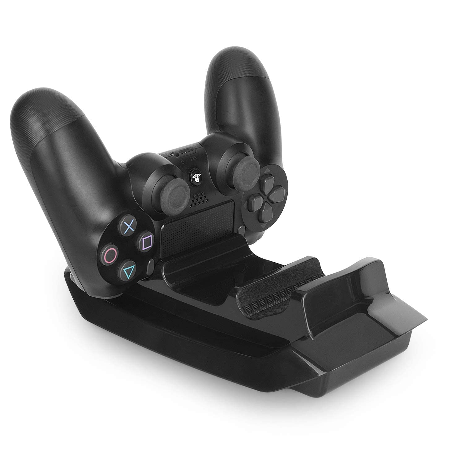 Fast Charging PS4 Controller Charger Station Dock - 2-Hour Quick Charge for DualShock Wireless Controllers (PS4/PS4 Pro/PS4 Slim) | Perfect for Gaming Marathons & Multiplayer Sessions