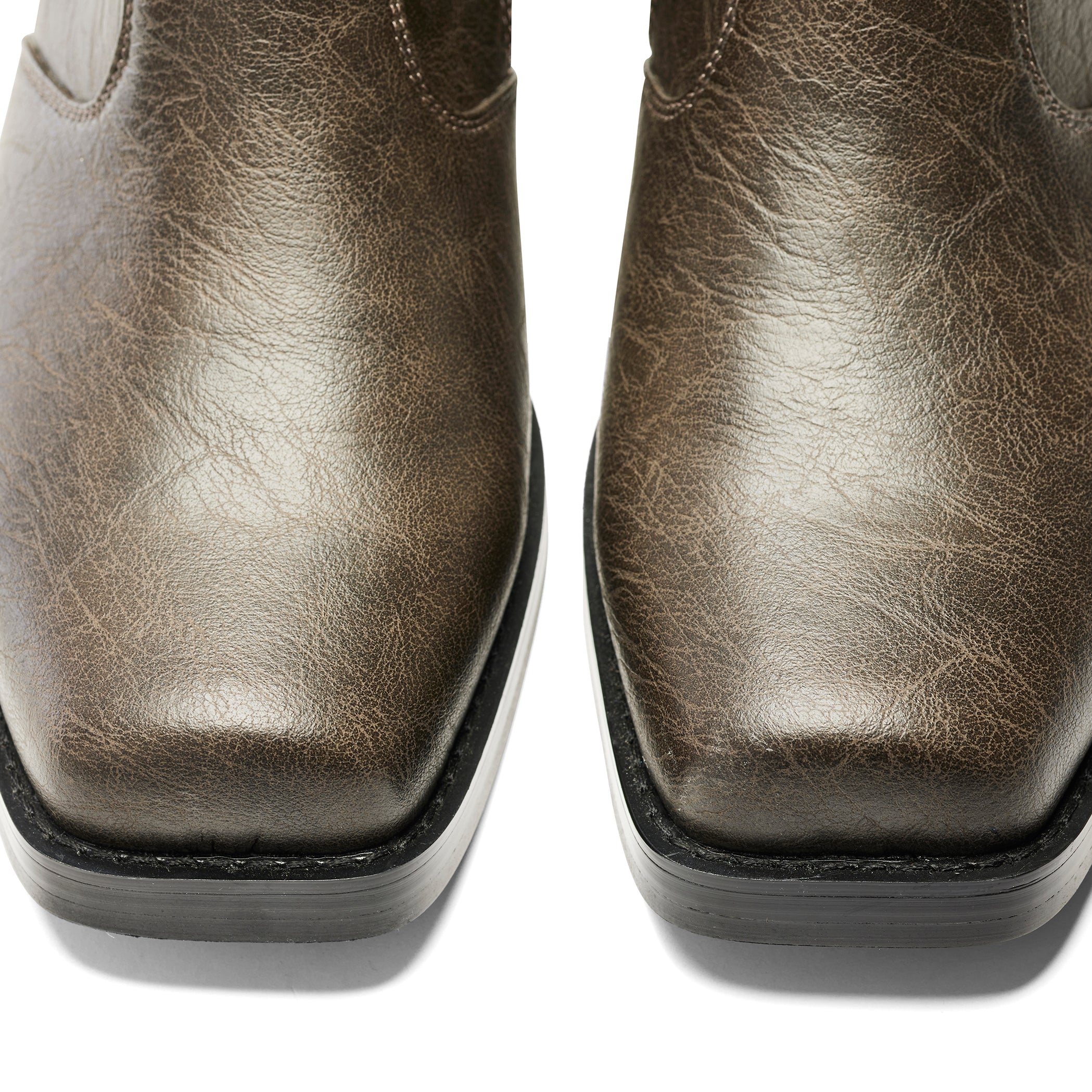 Premium Men's Cowboy Boots with Heel - Mocha Fade Western Boots for Country Dancing, Rodeo & Casual Wear
