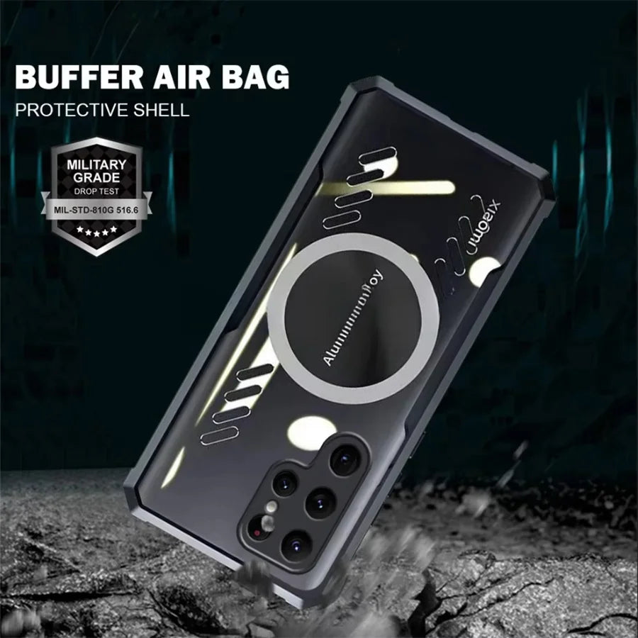 Samsung Galaxy S25 Plus Ultra Slim Phone Case with Heat Dissipation - Perfect for Gaming, Work & Everyday Protection