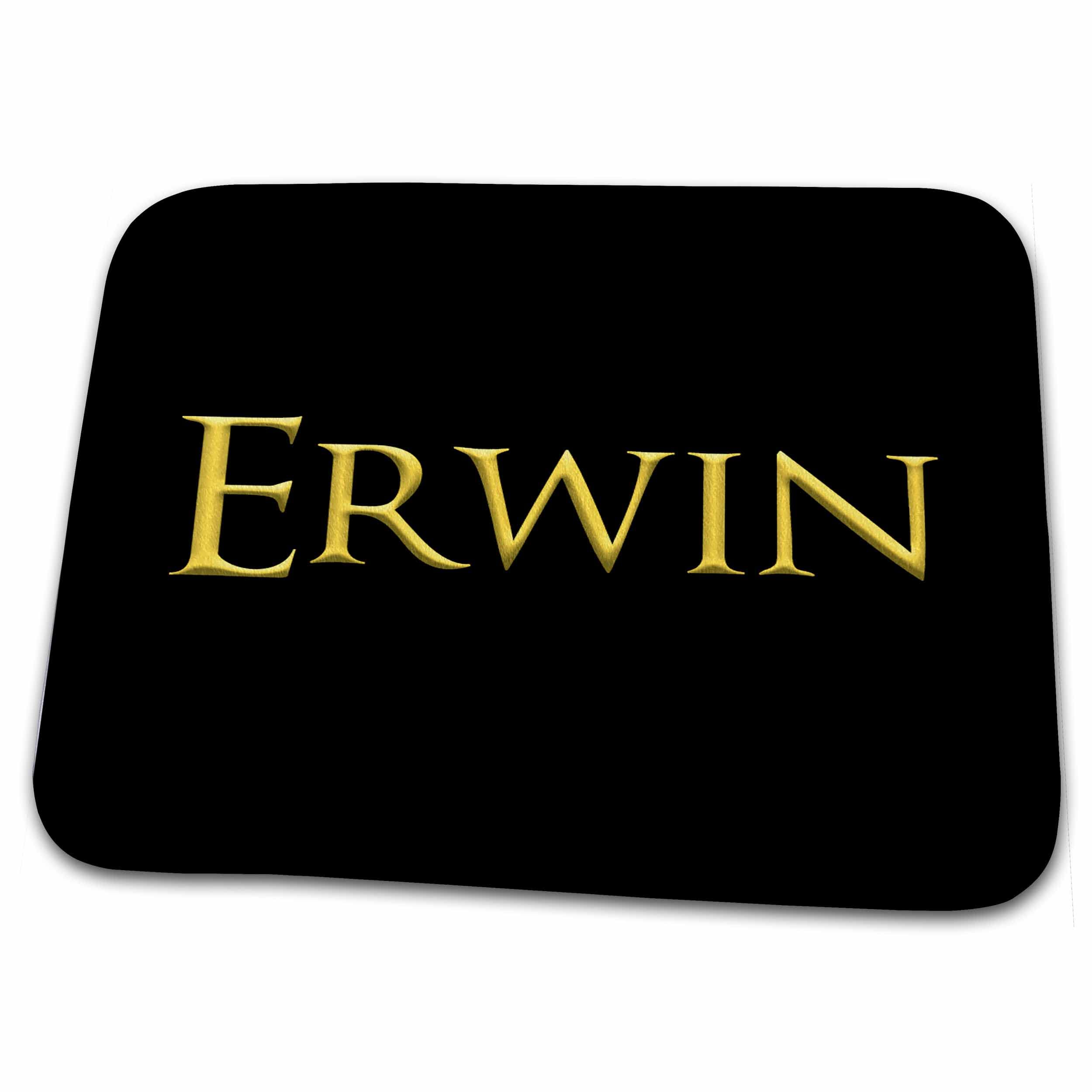 Edwin Trendy Gentleman Name USA - Soft Bathroom Rug Mat (3dRose rug-346853-1) for Cozy Home Decor & Bathroom Safety