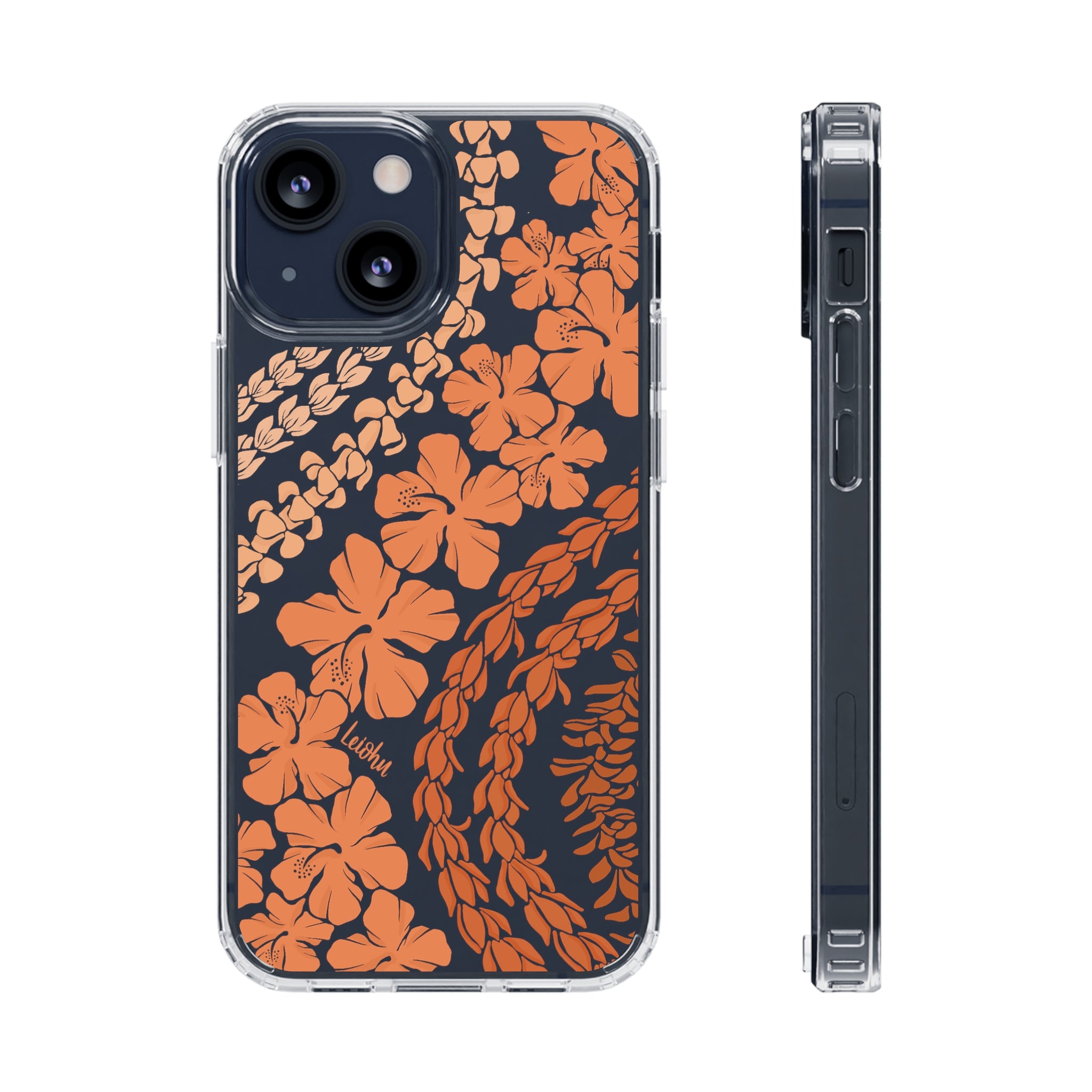 Groovy Lei Warm Clear Phone Case - Soft & Durable Protective Cover for iPhone & Android - Perfect for Winter, Outdoor Activities & Everyday Use