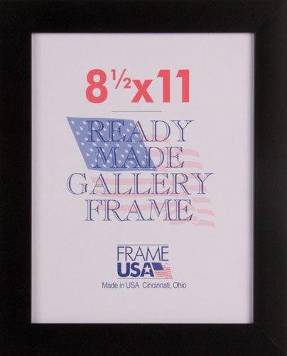 Frame USA Simply Poly Series 8.5x11 Polystyrene Poster Frames - Black, White & More Colors | Wall Art Display for Home, Office & Classroom Decor