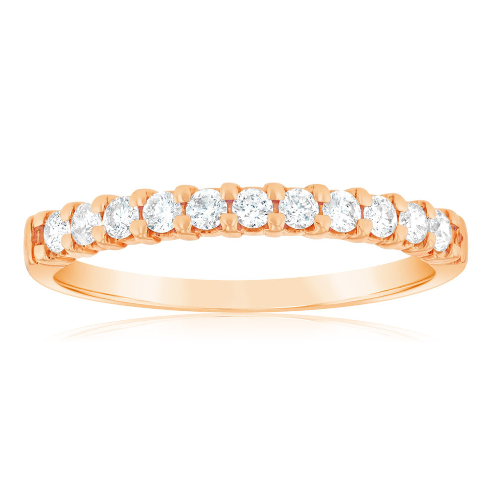 18ct Rose Gold Diamond Ring - 0.25 Carat Solitaire Engagement Ring for Women | Perfect for Proposals, Anniversaries & Special Occasions