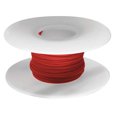 28AWG Red Wire Wrapping Wire - 6 Pack (100ft Each) for Jewelry Making, DIY Crafts, and Electrical Projects