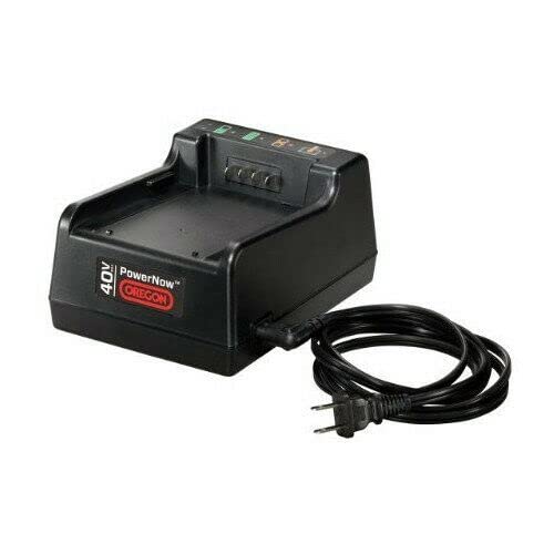 Oregon C600 40V MAX Lithium-Ion Battery Charger Replacement Power Cord Adapter - Compatible with Part #540580 - Perfect for Lawn Mowers, Trimmers & Outdoor Power Tools