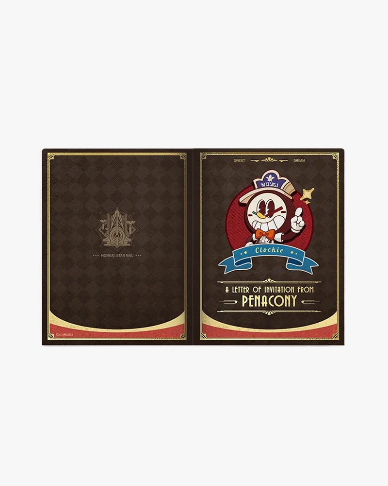 Honkai: Star Rail® Penacony Invitation Set - Premium Collectible Gift Box for Anime Fans | Perfect for Cosplay, Gaming Merchandise & Display Collection