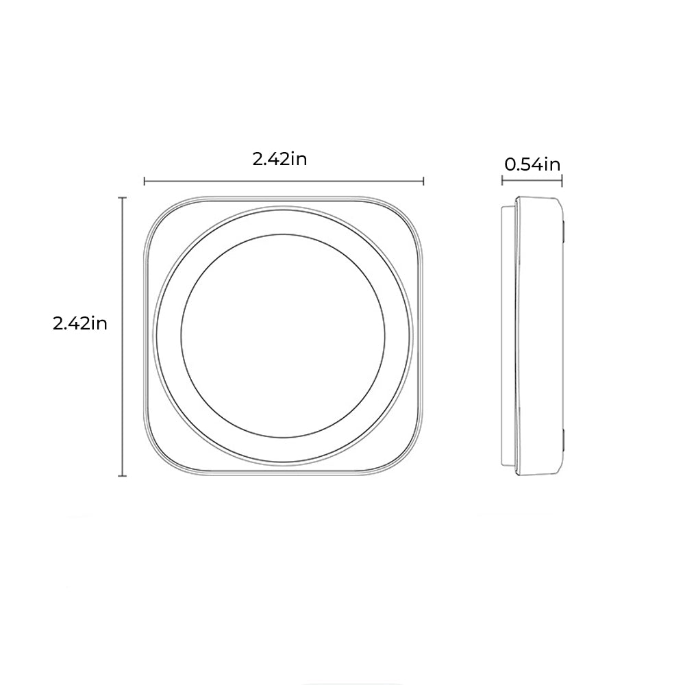 PowerSnap 2-in-1 MagSafe Wireless Charger for iPhone 15/14/13 & Apple Watch - Fast Magnetic Charging Stand for Home, Office & Travel