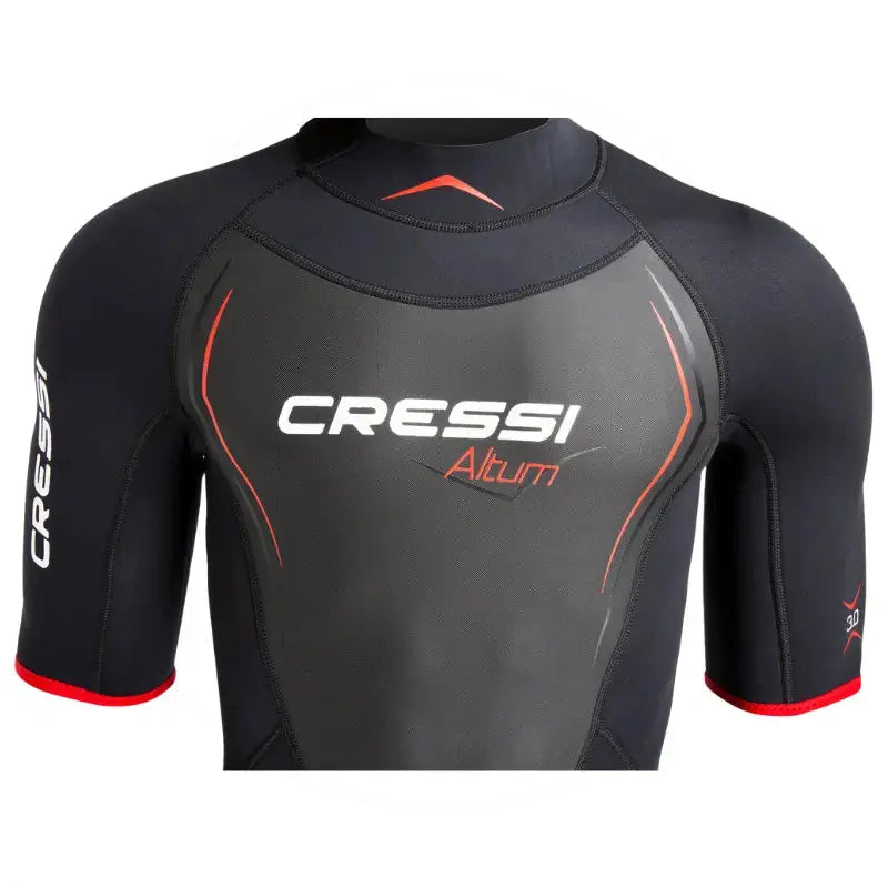 Cressi Altum 3mm Men's Triathlon Wetsuit for Swimming, Surfing & Open Water Racing | High Performance Neoprene Wetsuit for Competitive Swimmers & Triathletes