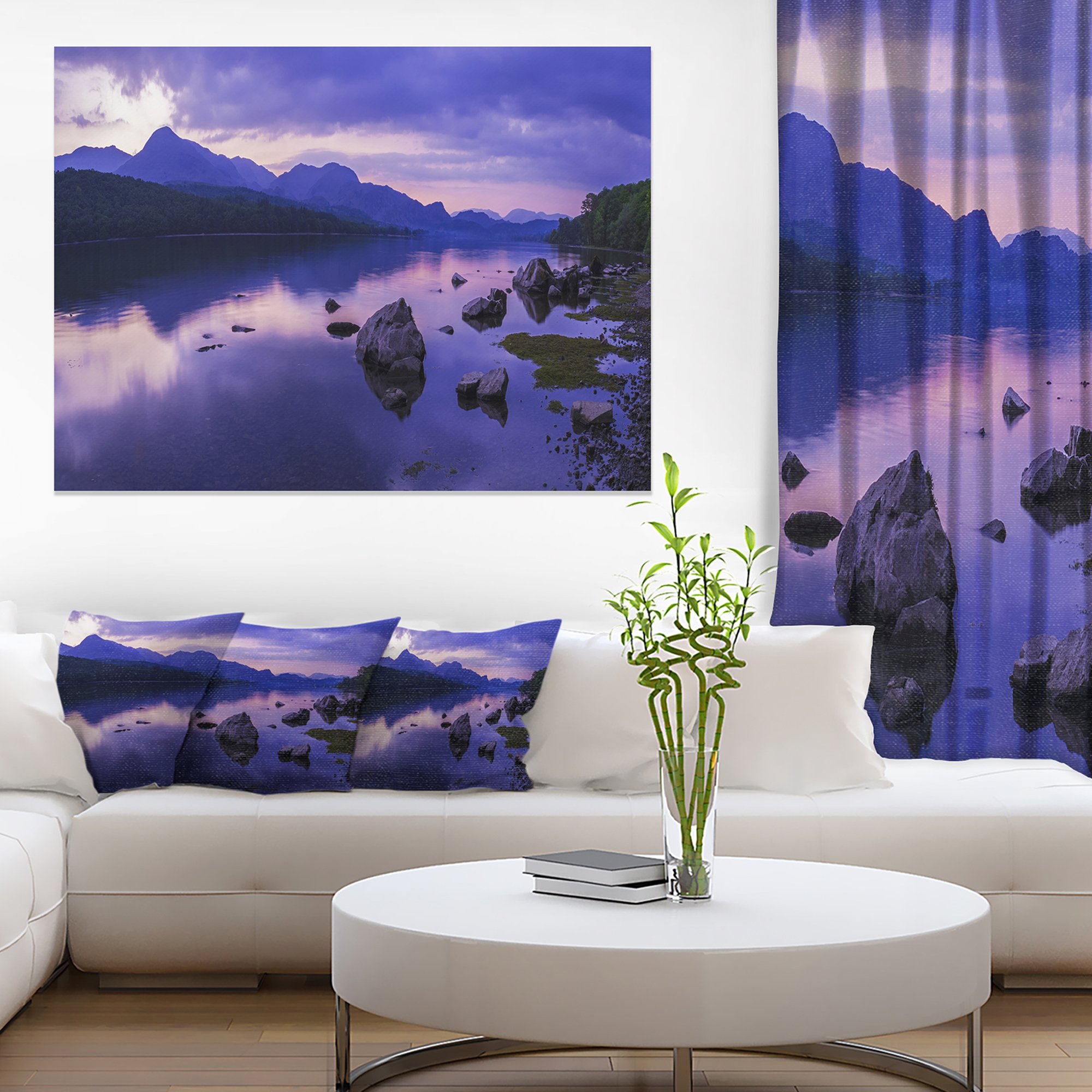 Coniston Water Lake District Landscape Art Canvas Print - Stunning Wall Decor for Living Room, Bedroom & Office