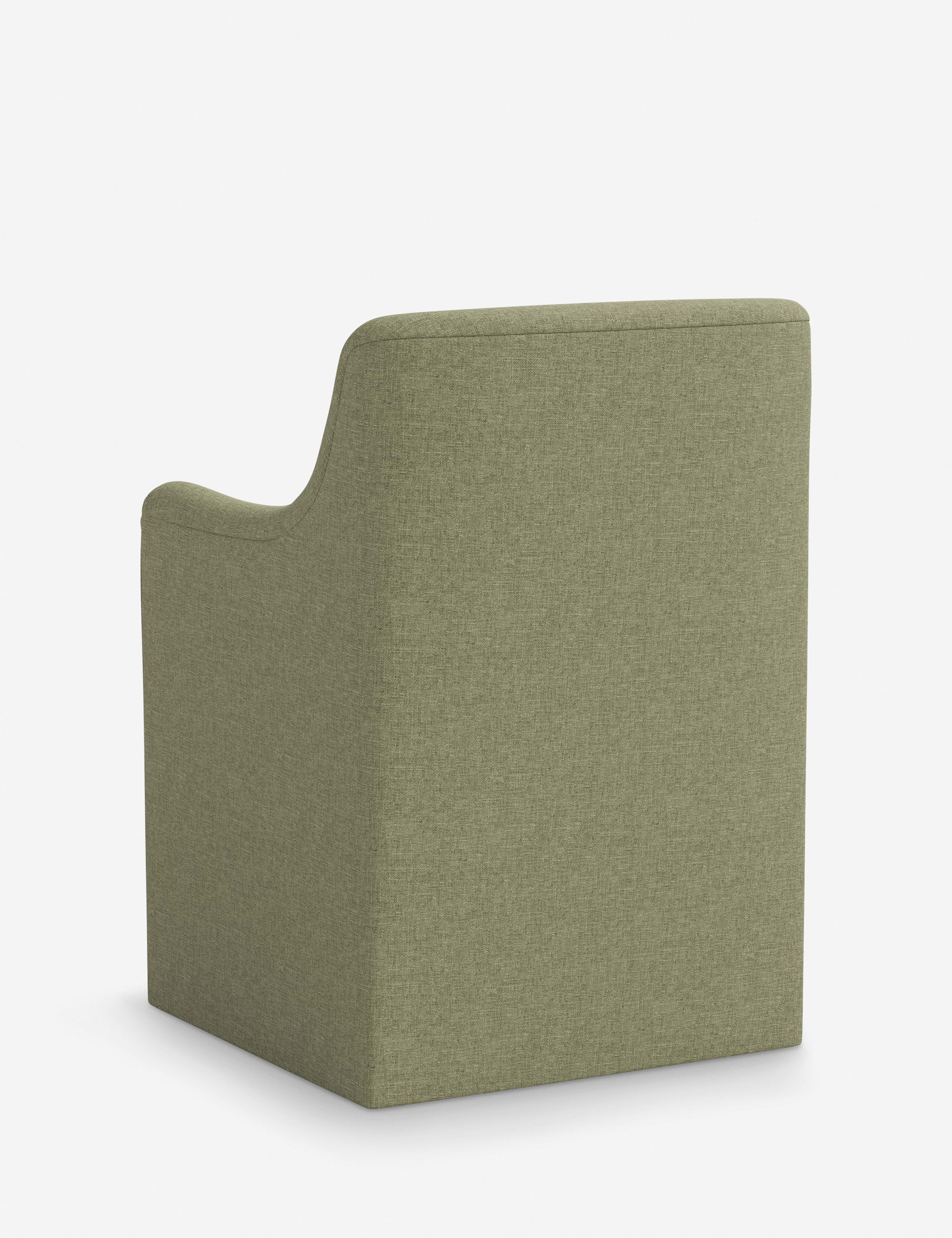 Astoria Dining Chair - Modern Wooden Dining Room Chair with Upholstered Seat - Perfect for Kitchen, Dining Room, and Home Office