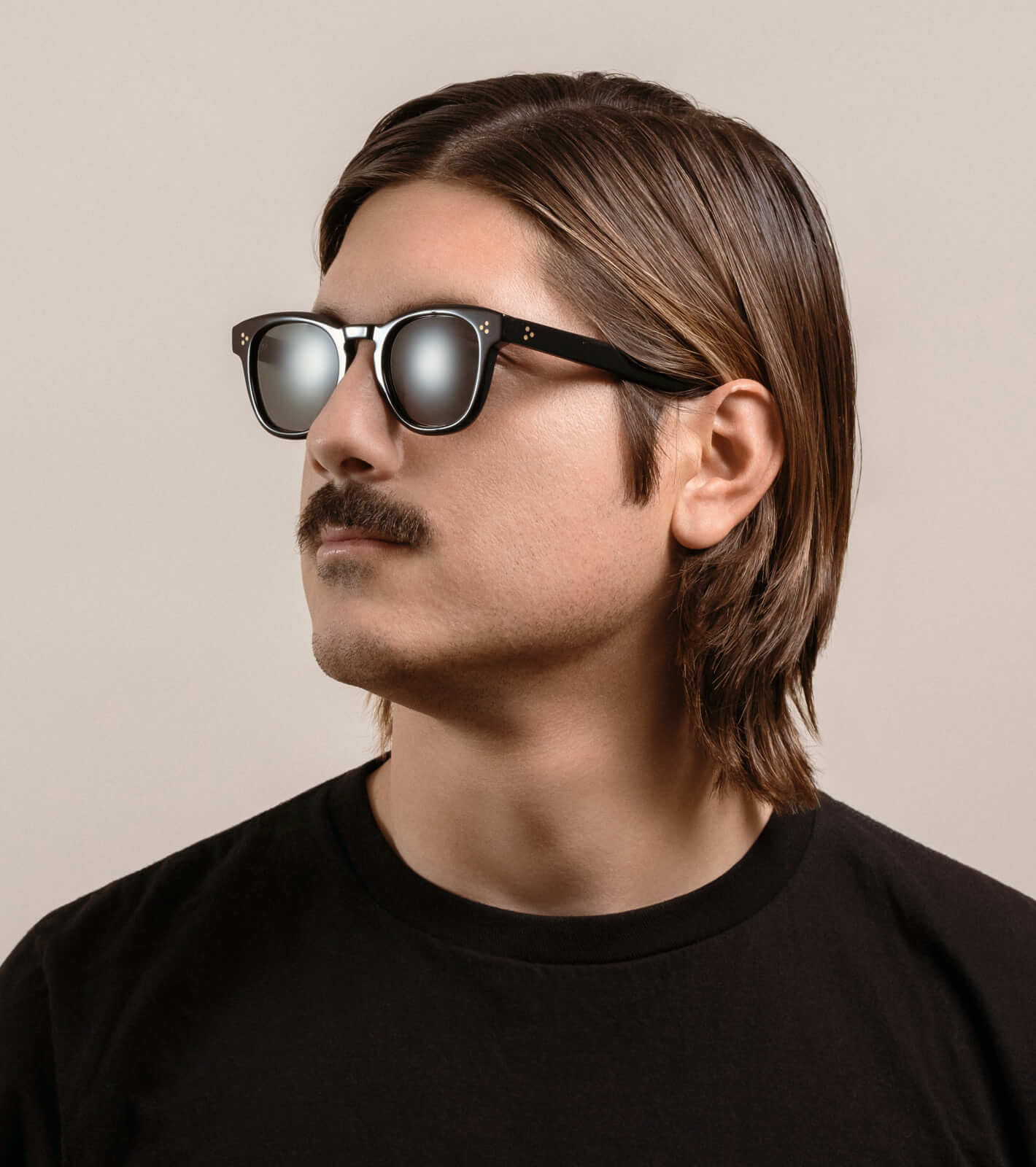 SQUIRE Polarized Sunglasses - Recycled Black & Green Lens - UV Protection for Outdoor Activities, Driving, and Beach