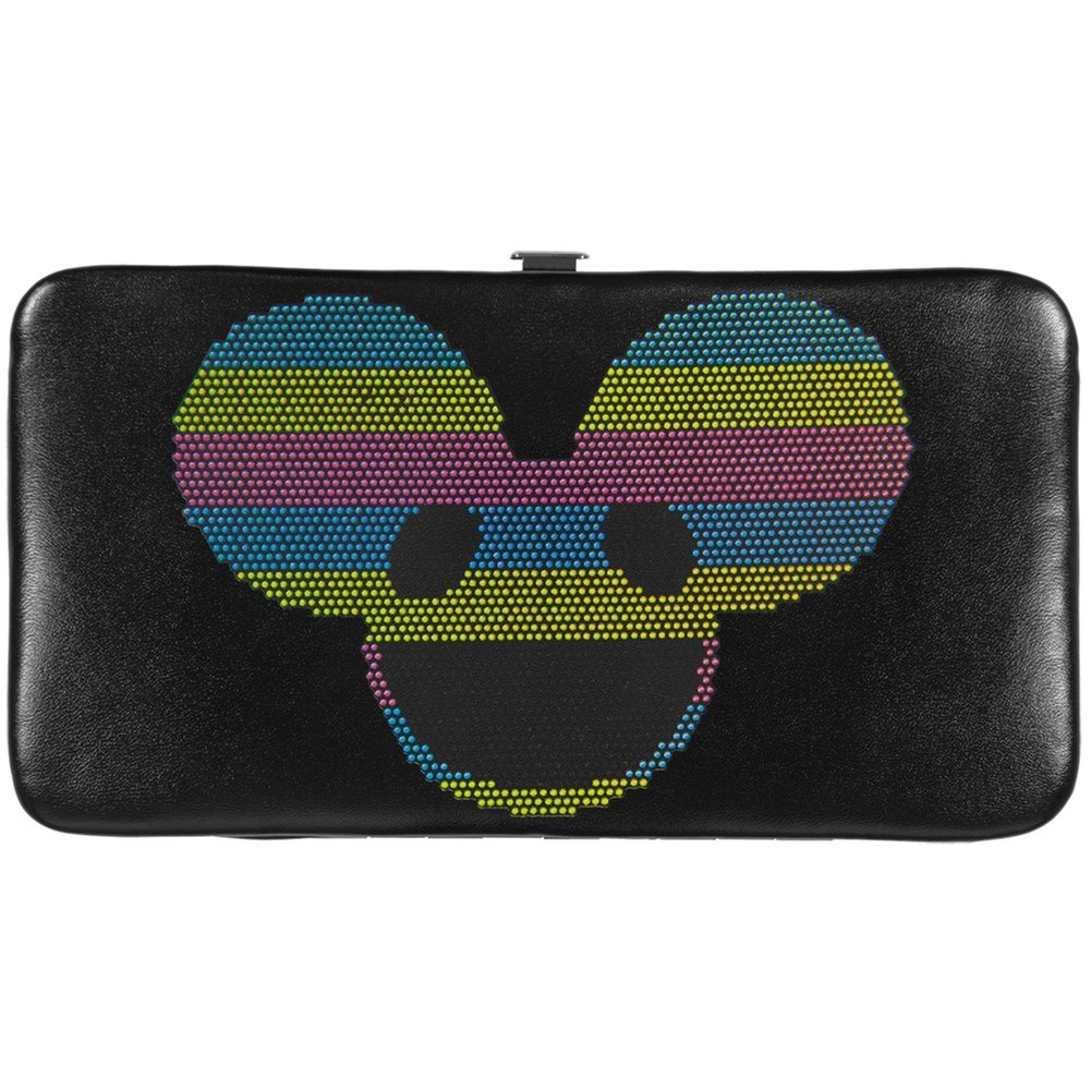 Deadmau5 Official Multi-Color Mouse Hinge Wallet - Stylish & Durable RFID Blocking Bifold Wallet for Men & Women - Perfect for Concerts, Raves, and Everyday Use