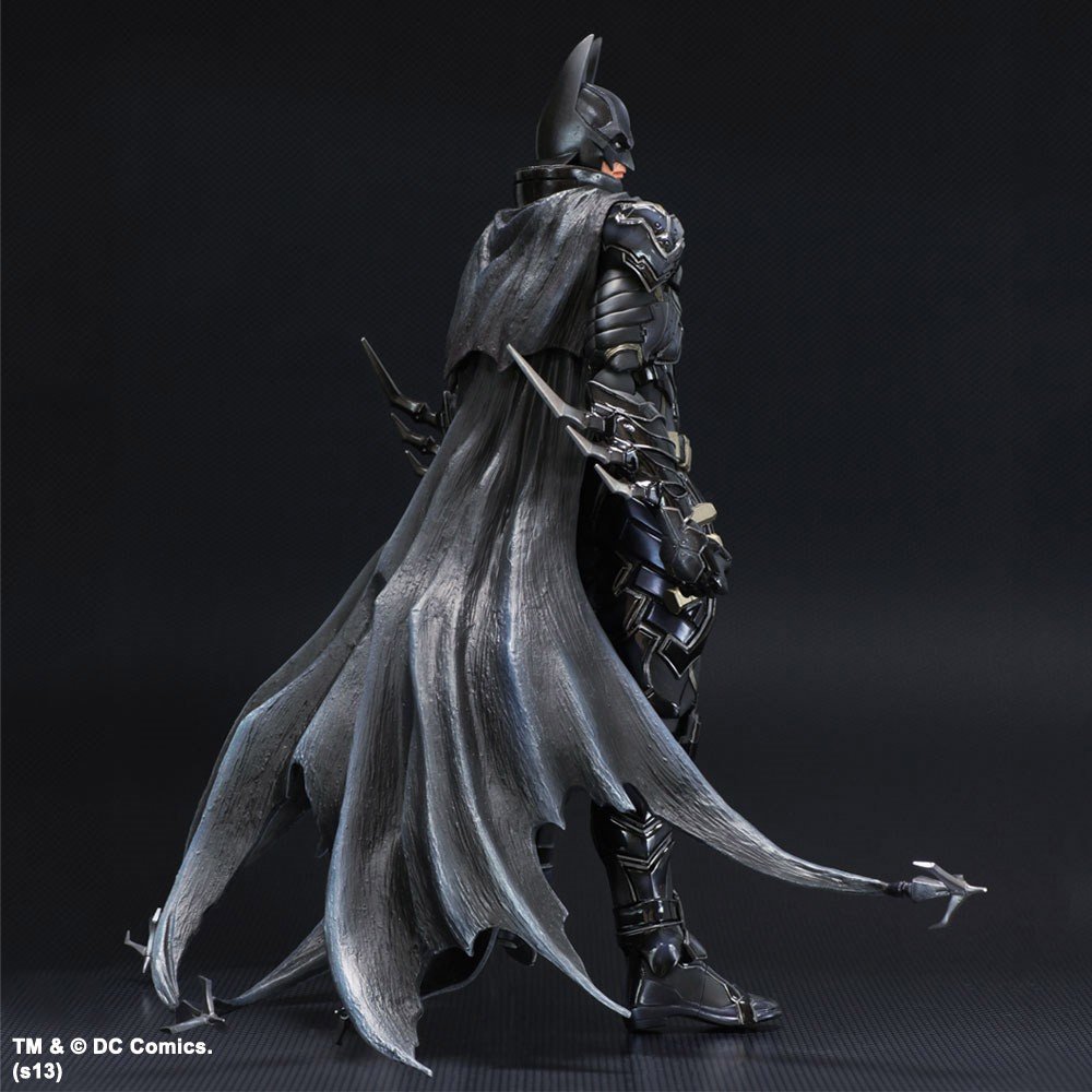 Square Enix DC Comics Variant Play Arts Kai Batman PVC Action Figure - Japan Import - Collectible Toy for Display & Superhero Fans