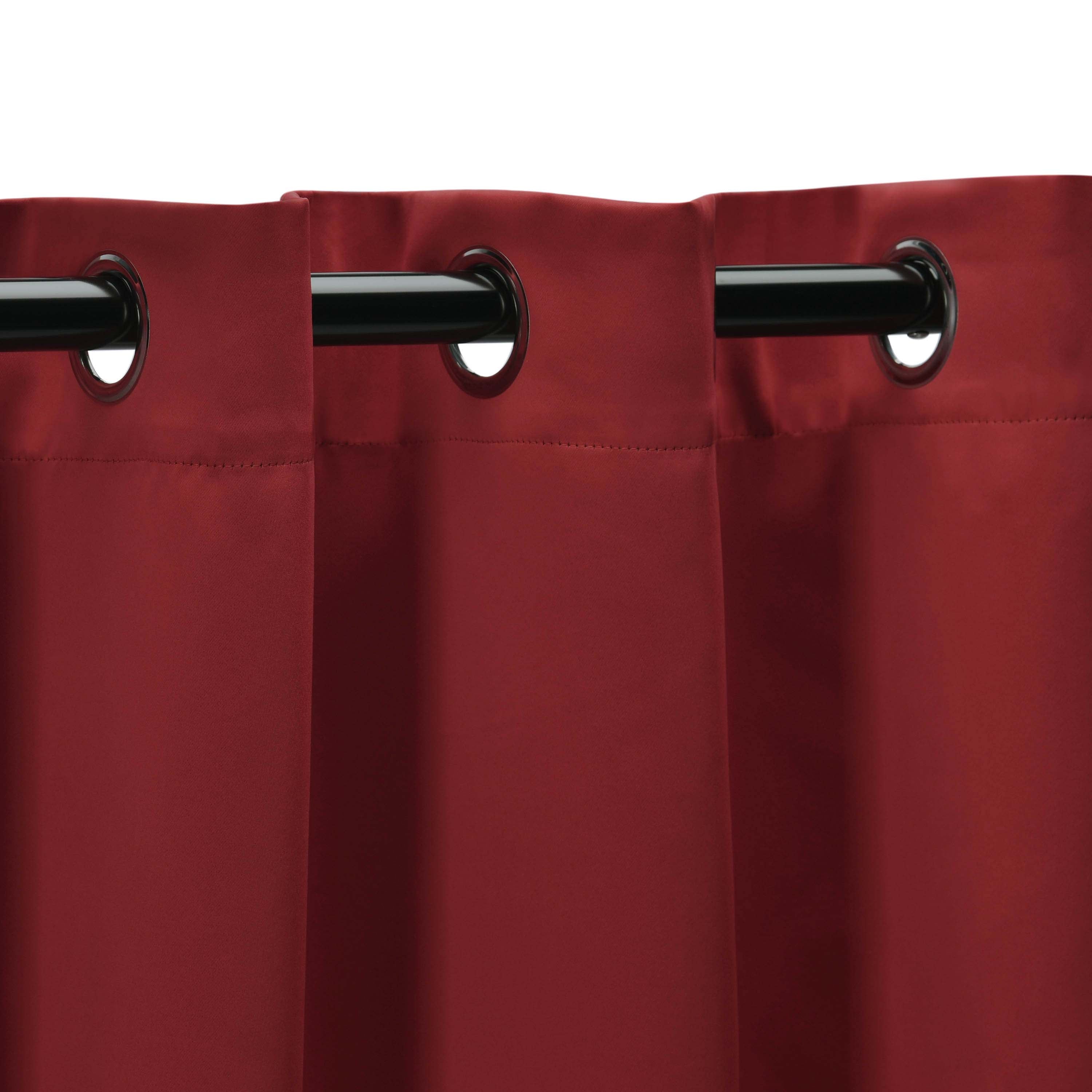 Blackout Curtains with Grommet Top - Solid Classic Modern Window Treatment for Bedroom & Living Room - Light Blocking & Noise Reducing