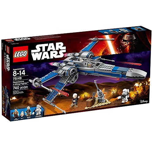 LEGO Star Wars Resistance X-Wing Fighter 75149 Building Kit - 730 Pieces, Model Spaceship Toy for Kids & Collectors - Perfect for Creative Play & Star Wars Display