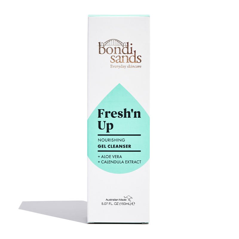 Bondi Sands Fresh'n Up Gel Cleanser - Gentle Face Wash for All Skin Types | Perfect for Post-Sun Care & Daily Skincare Routine