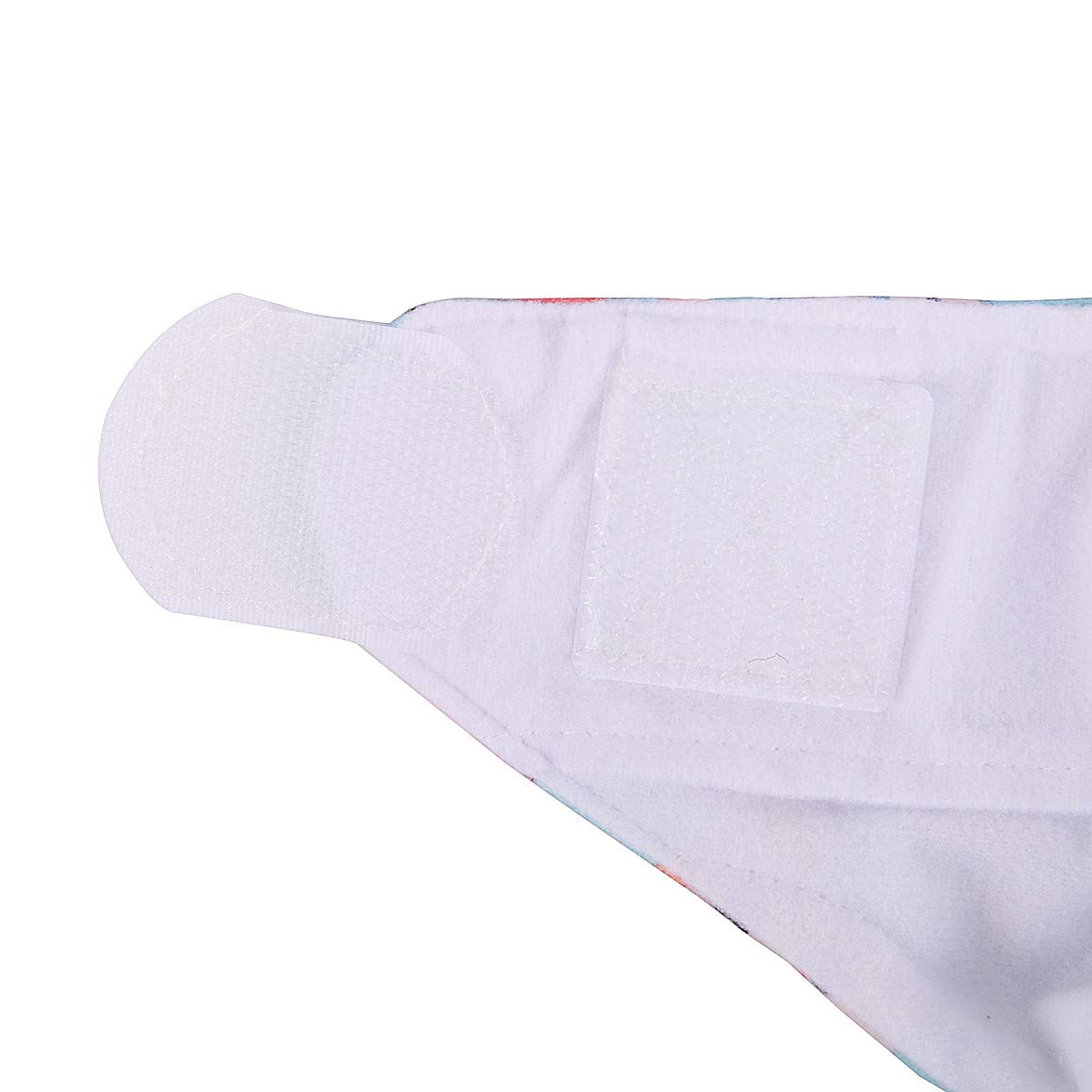 Organic Baby Pocket Cloth Diaper with Hook & Loop Closure - Soft Grey Deer Print - Reusable & Eco-Friendly for Newborns & Toddlers - Perfect for Daycare, Travel & Overnight Use